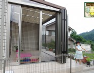 姫路市・ガーデンリフォーム　手つかずの中庭にもう一つの子ども部屋・LIXILガーデンルーム『ZIMA（ジーマ）』