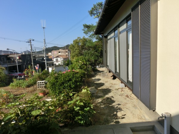 Vol 1 いろいろリフォーム 掘り込みガレージシャッター 中庭 建物外壁 Vol 1 いろいろリフォーム 掘り込みガレージシャッター 中庭 建物外壁