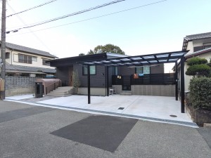 施工後 姫路・たつの・太子・相生・赤穂・加古川・高砂の外構&お庭は、新築・リフォームともに「1級エクステリアプランナー」のガーデンプランショップ、ビーズガーデンへ。